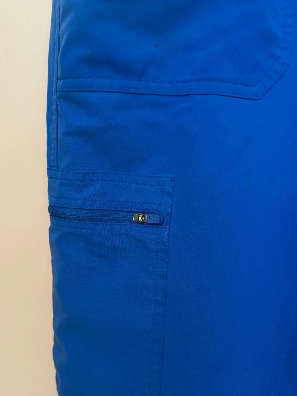 Figs Men’s Cairo Cargo Scrub Pants Size XL Tall Royal Blue PO 2771 TM3001T